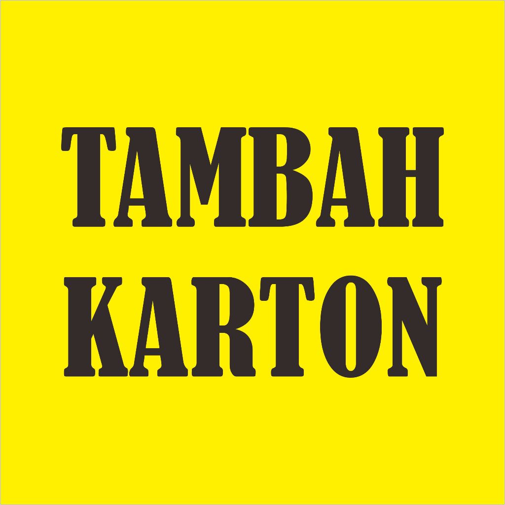 

TAMBAHAN KARTON PEMESANAN BLANGKO YASIN