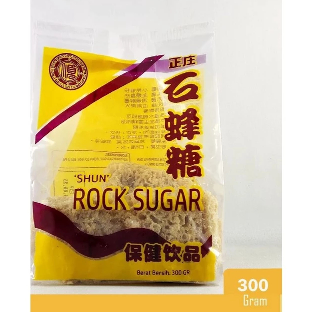 

Herbal Shun Rock Sugar Shi Feng Tang 300gram Gula Batu Madu Gulabatu Madu Herbal