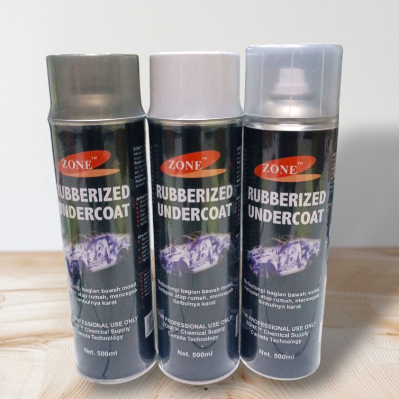 Zone Flinkote Mobil & Motor ( Rubberized Undercoat ) Cairan anti karat mobil dan motor isi 500 ML - 