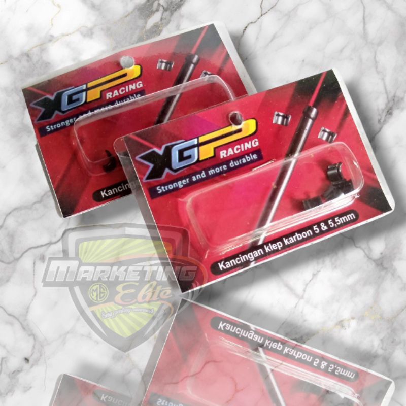 KANCINGAN KLEP KUKU MACAN KLEP CARBON BATANG 5mm & BATANG 5.5mm XGP RACING