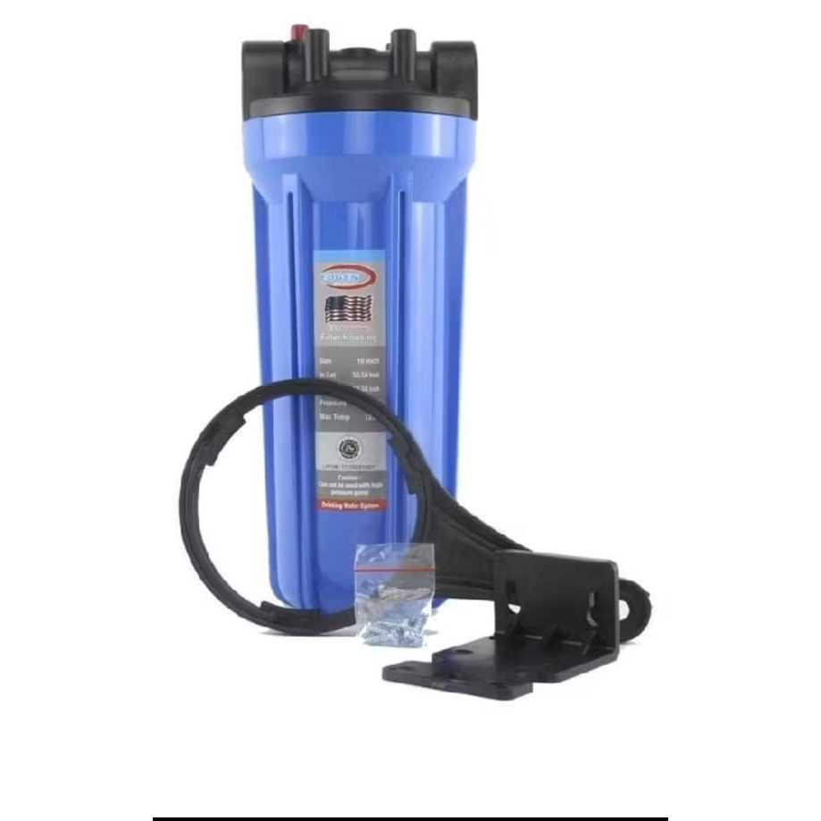 Housing Filter Cartridge 10 Inch Eugen Blue DRAT 1/2 3/4 (Sediment, GAC, CTO, Carbon Block)