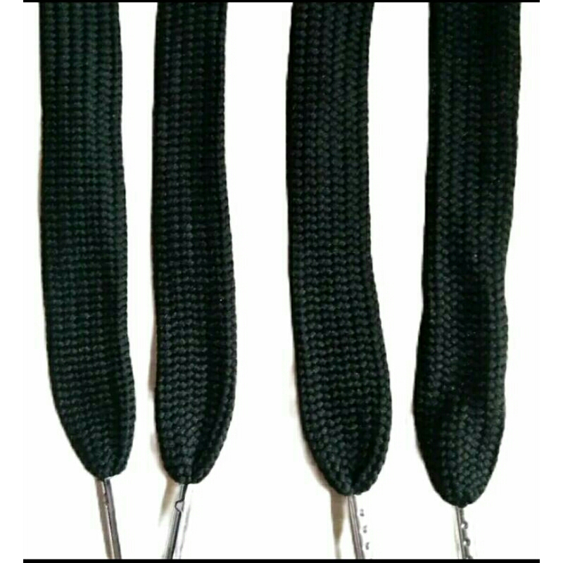 tali sepatu 2cm / tali sepatu gendut