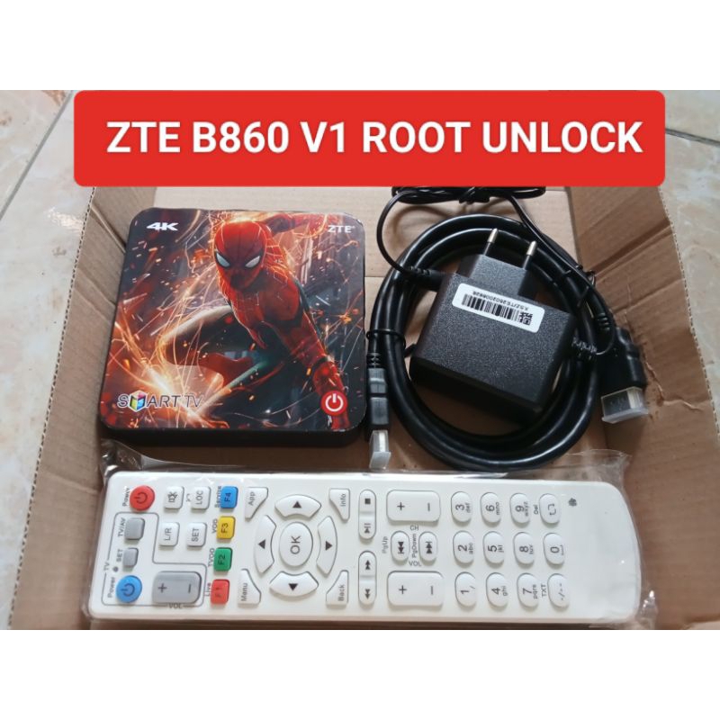 STB ANDROID B860H V1  RAM 1gb Rom 8gb SUDAH ROOT UNLOCK TERINSTAL BANYAK APLIKASI UNTUK CANEL TV LOK