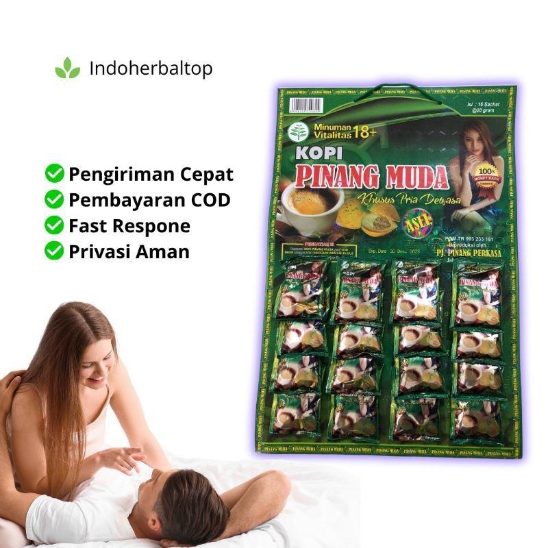 

Pinang Muda Kopi Papan 100% Asli