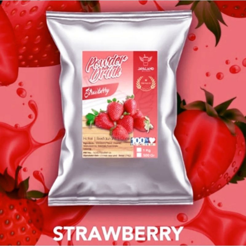 Bubuk Thai Tea Strawberry 1 kg