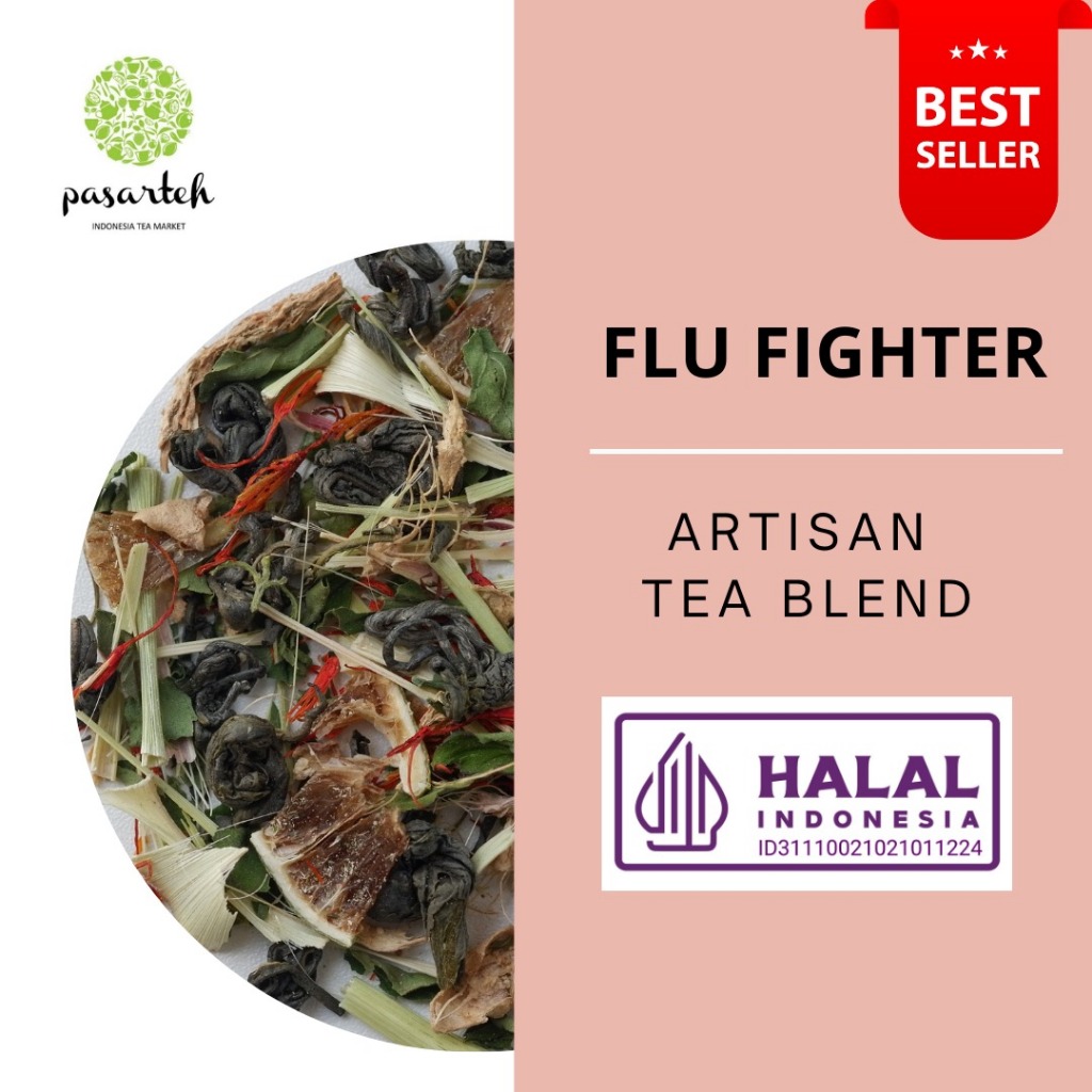 

[ pasarteh ] Flu Fighter | Teh Herbal | Teh Relax | Tea Blend | Herbal Tea | Artisan Tea Blend