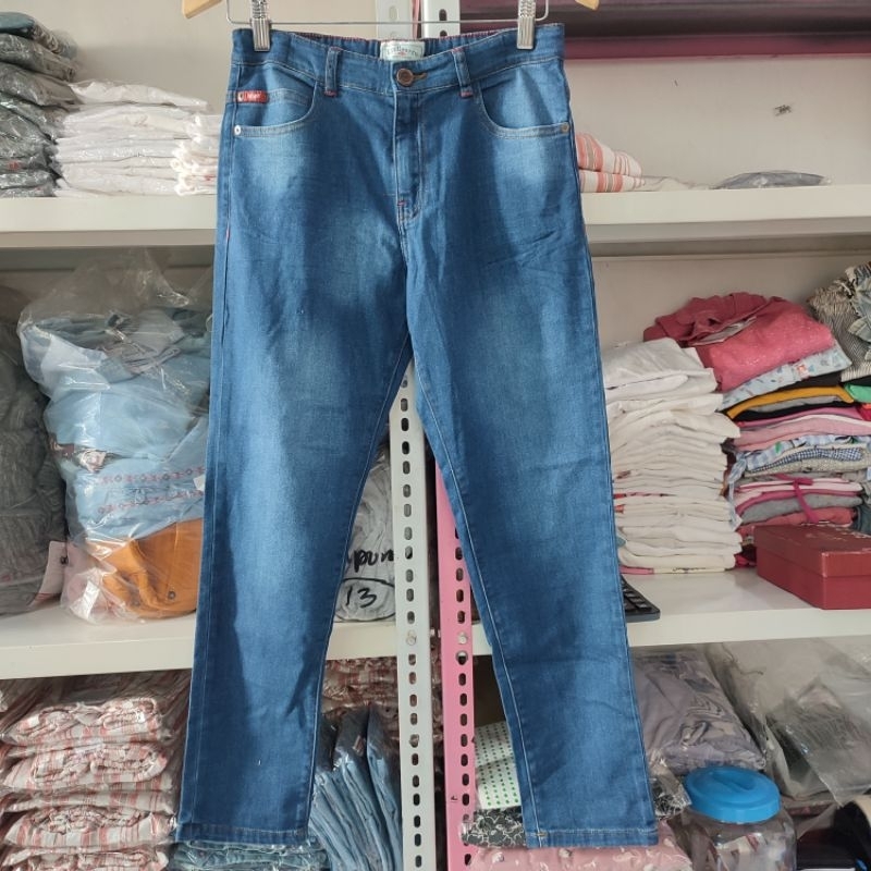 New 12 THN celana jeans panjang anak laki laki Lee cooper