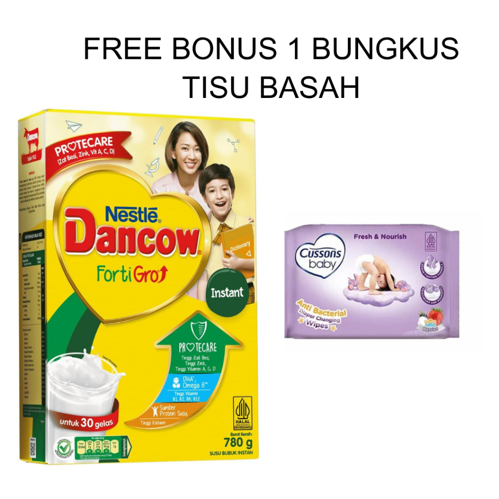 

DANCOW FortiGro Instant 780g – Susu Pertumbuhan Anak Usia 6–12 Tahun