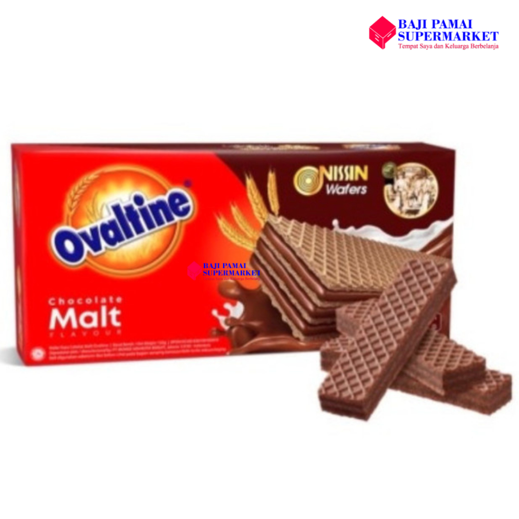 

Nissin Wafer Ovaltine Chocolate Malt 133gr