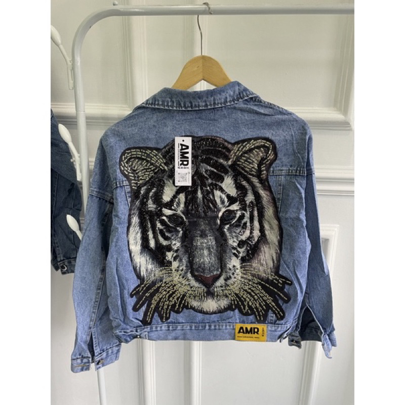 Jaket Jeans Harimau - AMR Jeans