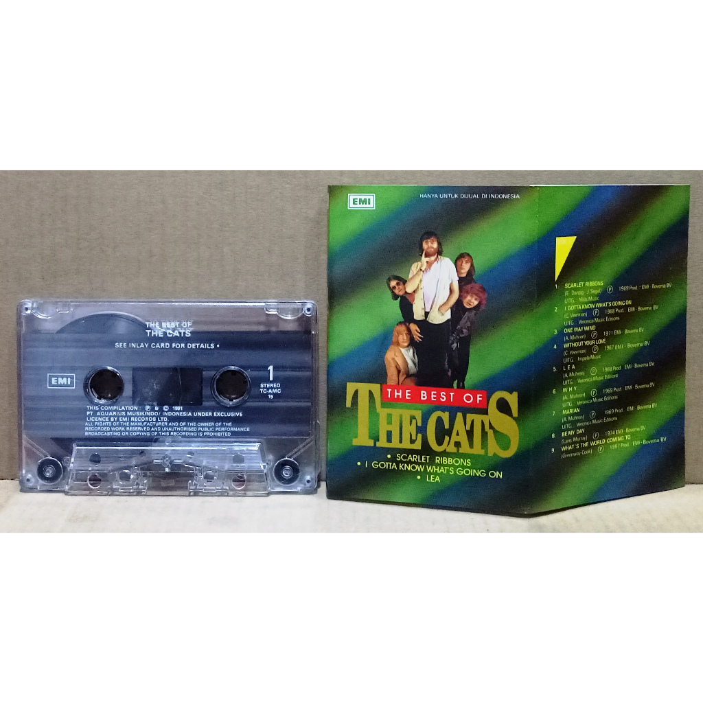 THE CATS - THE BEST OF - Kaset
