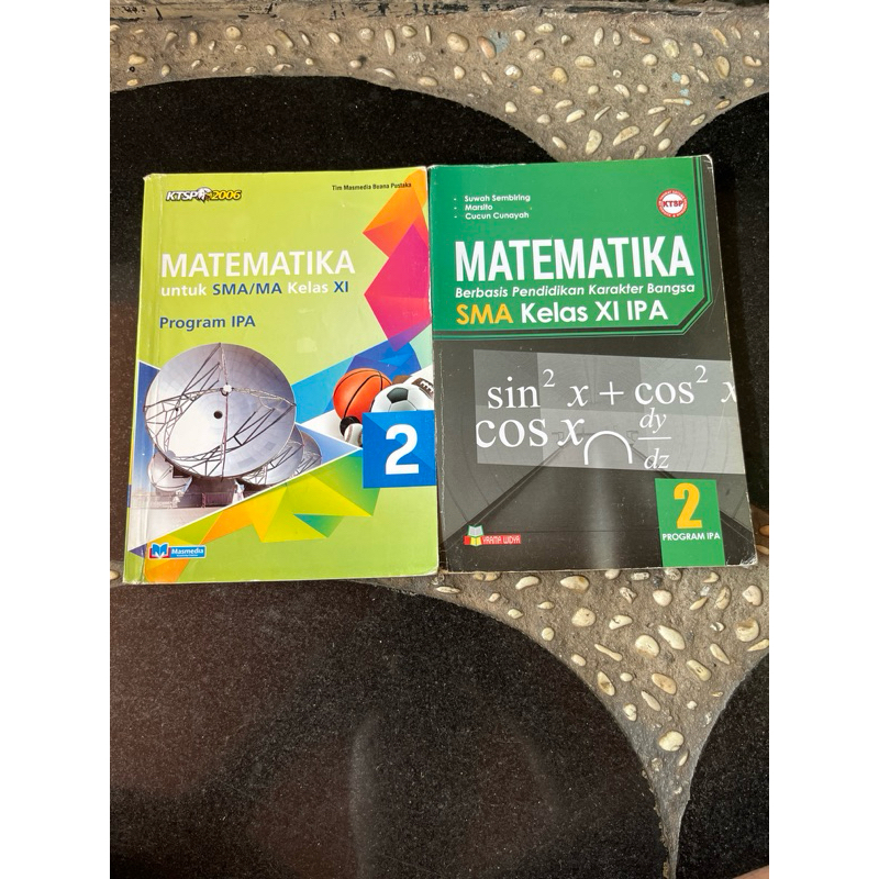 Buku Matematika kelas 11, XI, SMA, KTSP 2006, MASMEDIA, Yrama Widya, Suwah Sembiring, Marsito, Cucun