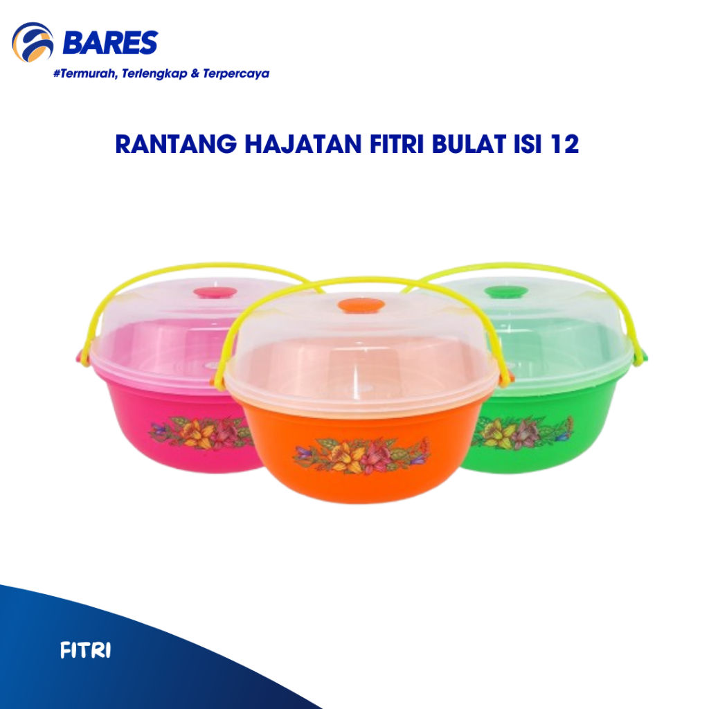 Rantang Hajatan Bulat Fitri Isi 12 pcs