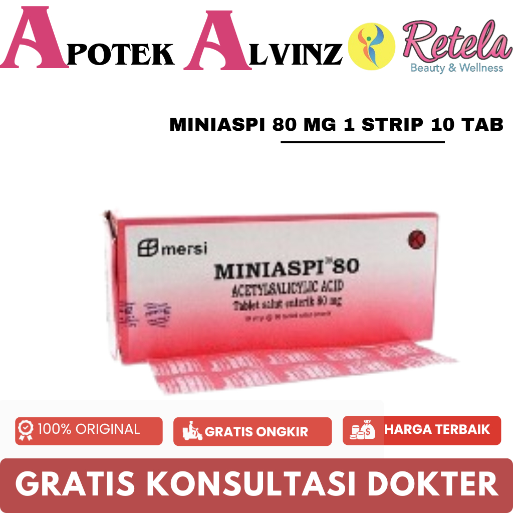 Miniaspi 80mg Tablet (per Tablet)