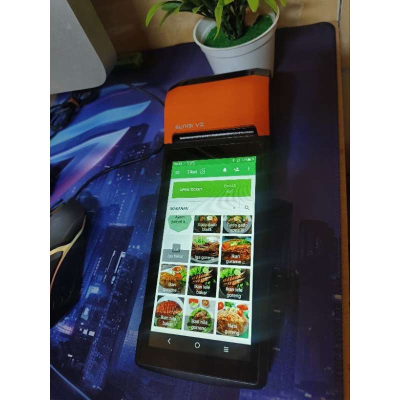 KASIR ANDROID EDC PENJUALAN LEBIH SIMPLE bisa kartu 4G &  wifi