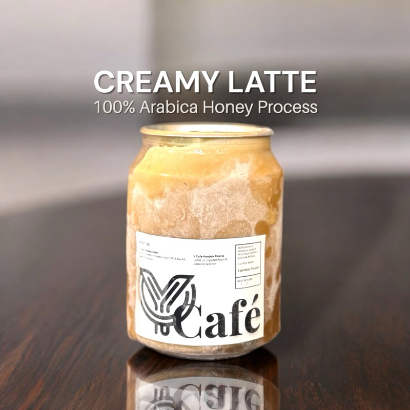 

Ready to Drink Canned Coffee - Creamy Cafe Latte - Kopi Susu 250 ml