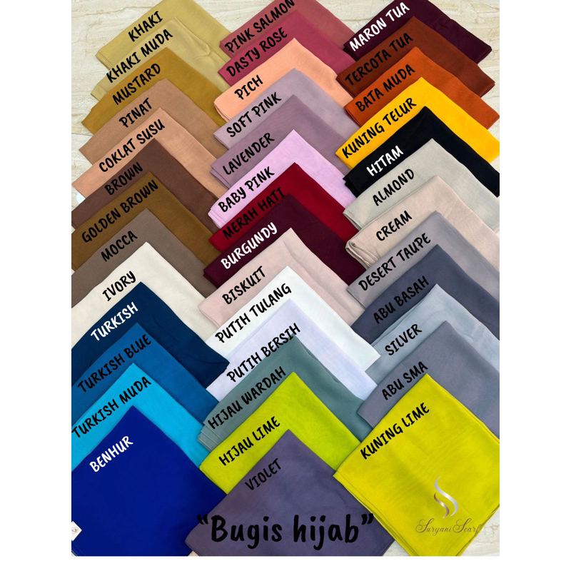 HIJAB BELLA BUGIS/ BELLA BUGIS/ SEGITIGA BUGIS/ HIJAB SEGITIGA BELLA BUGIS