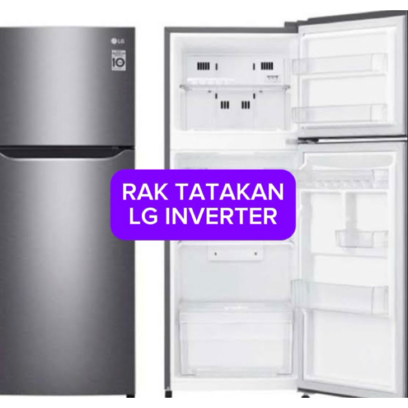 RAK TATAKAN KULKAS AKRILIK LG