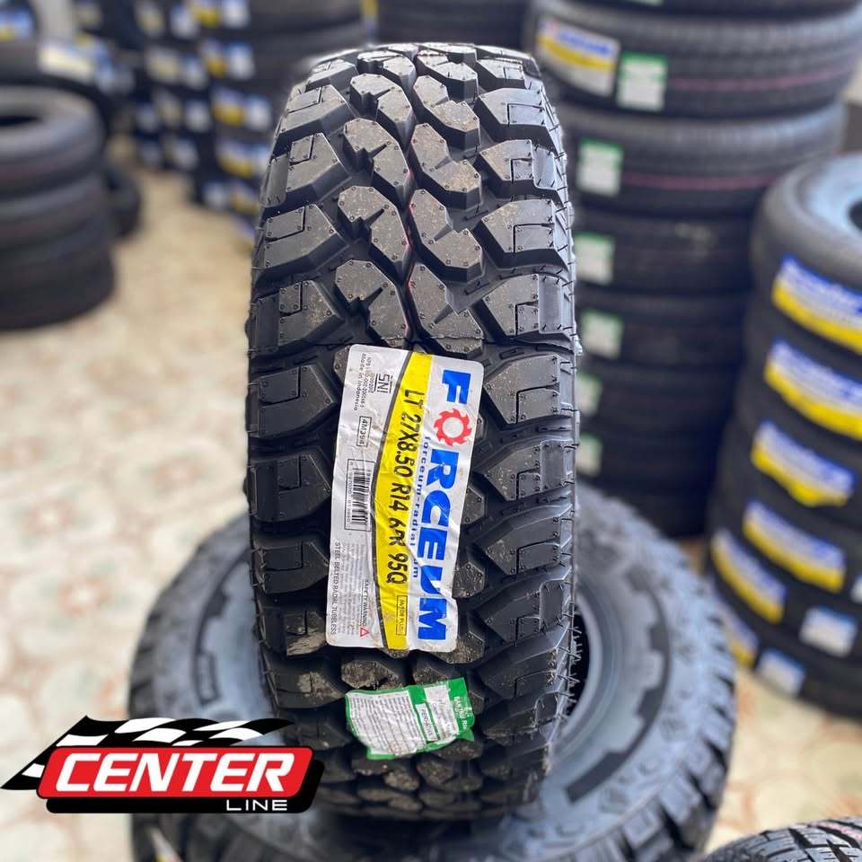 BAN FORCEUM 27X8,5 R14 TIPE M/T 08 PLUS RING 14 KEMBANG KASAR