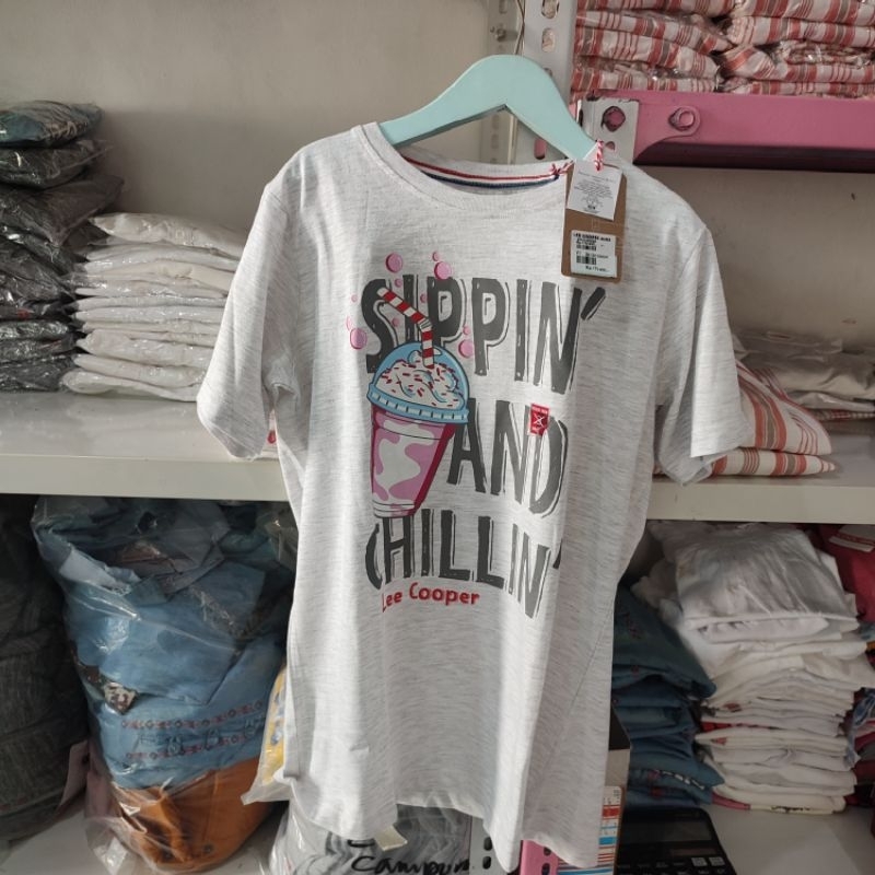 New 4-10 th kaos anak perempuan Lee cooper