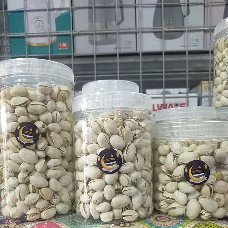 

Kacang Pistachio Oleh oleh Haji dan umroh,hidangan istimewa 100% Original