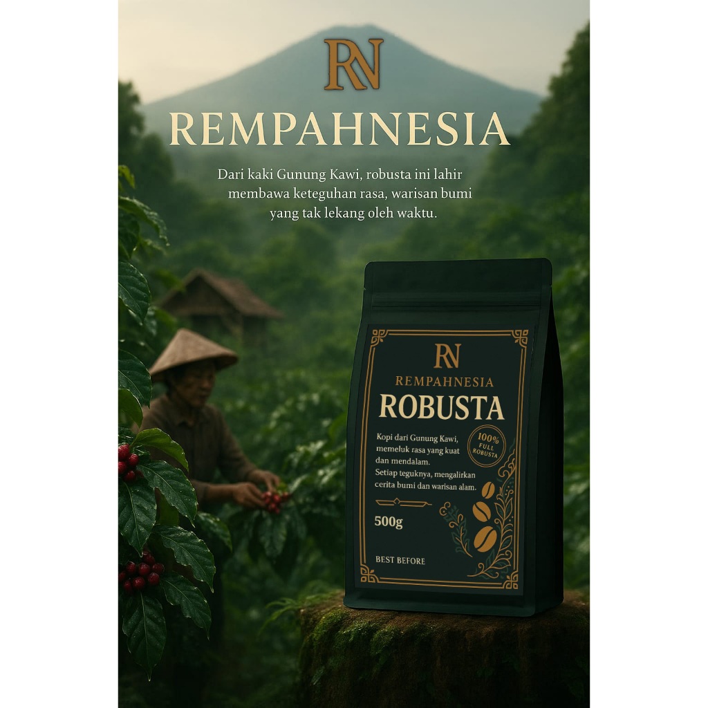 

KOPI ROBUSTA MURNI / KOPI ROBUSTA JAVA ASLI 100% / KOPI BUBUK ROBUSTA GUNUNG KAWI ASLI TANPA CAMPURAN