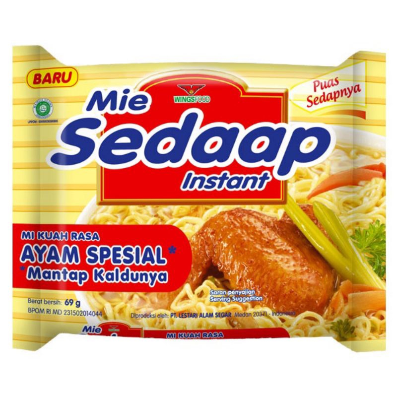 

MIE SEDAAP AYAM SPESIAL - MIE INSTAN