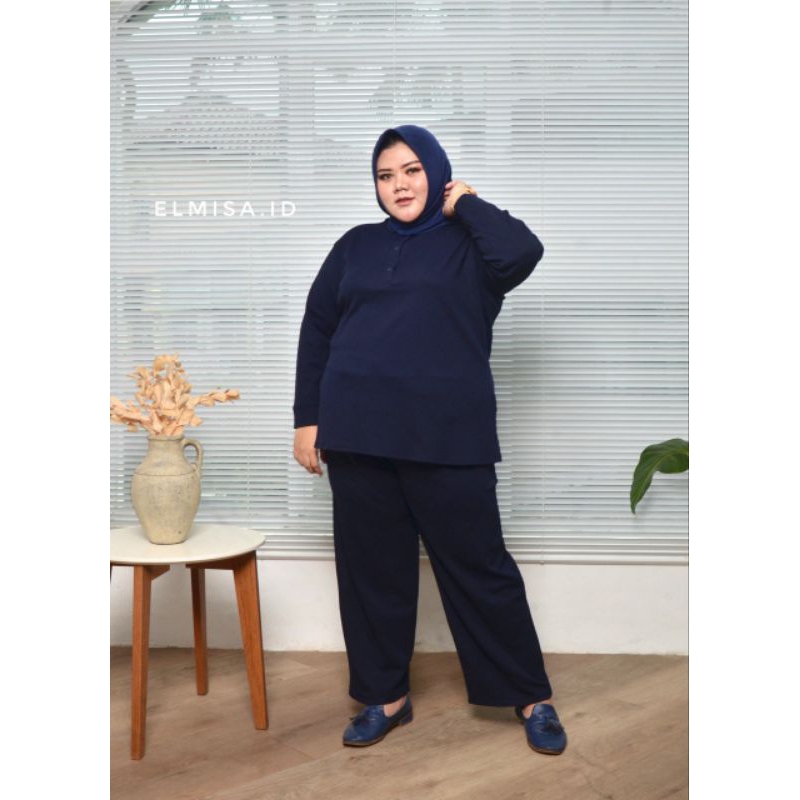 One Set Knit Manggo Knit Jumbo Size XXXL-4L Ld 140 cm