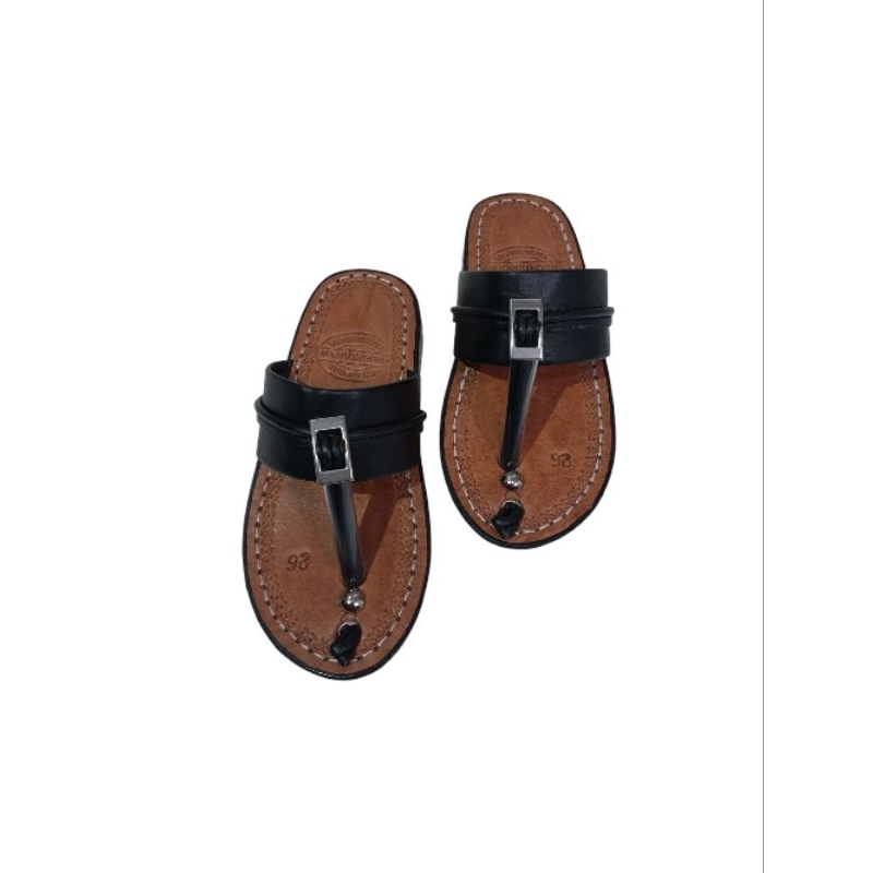 Sandal kulit anak anak/sandal tarumpah anak anak/sandal kulit anti slip