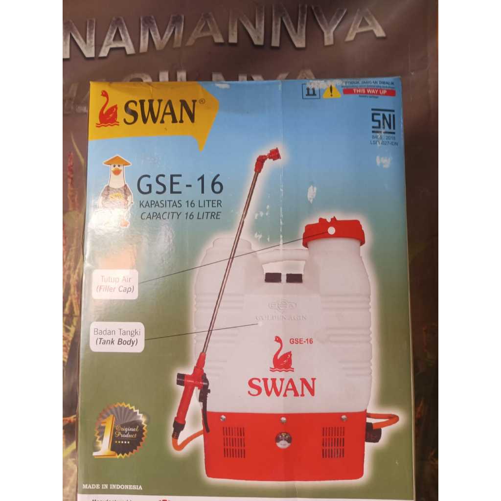 semprotan tanaman / tangki sprayer SWAN GSE-16 elektrik