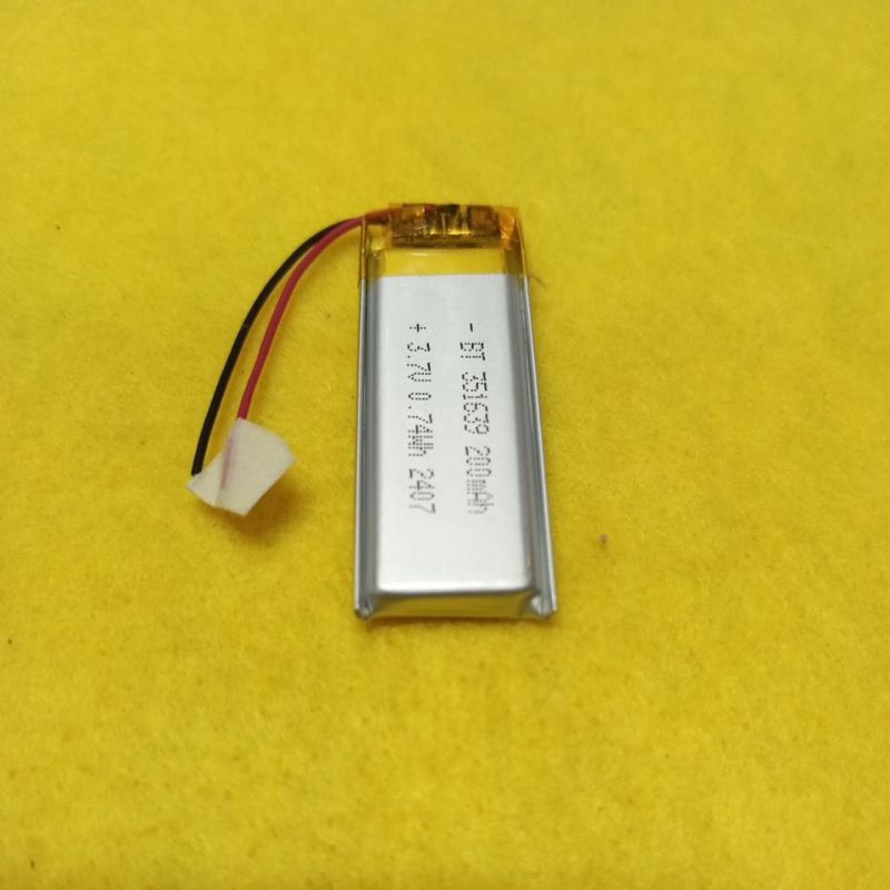 Baterai LiPo Lithium-ion Polymer 3,7V 1500mAh Samsung 351639