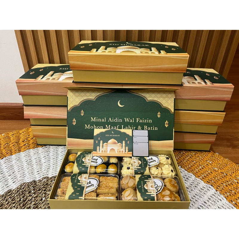 

HAMPERS KUE LEBARAN REGULER - Kue Kering Si Demang/ Parcel Kue Kering/ parcel/ paket kue kering ramadhan