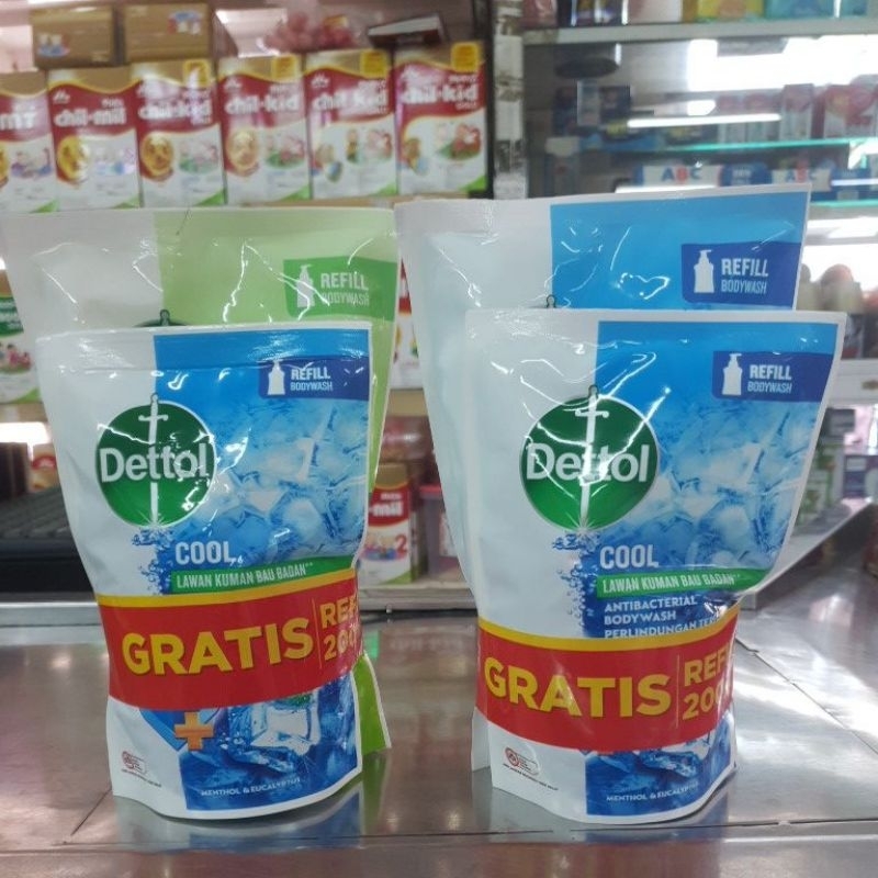 Dettol Antibacterial Bodywash Pouch 370g