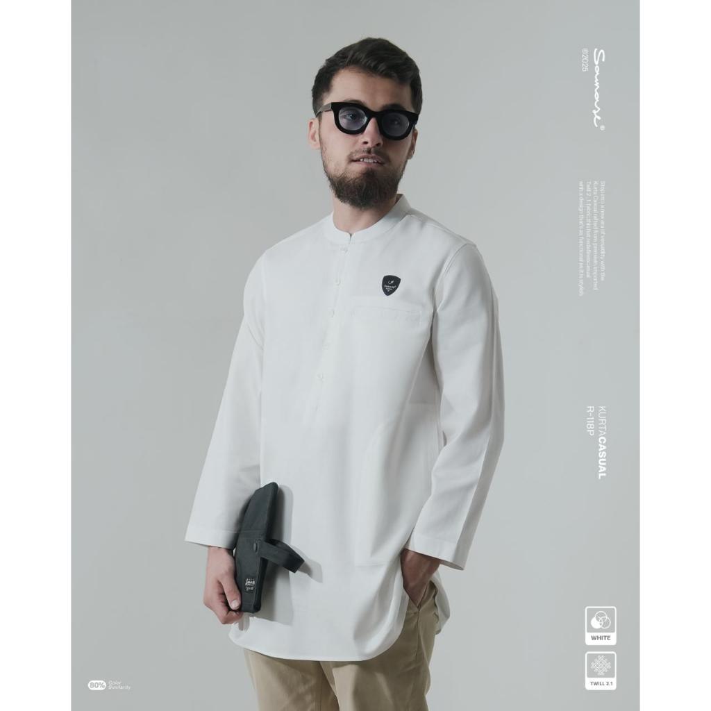 SAMASE R-118P Original Kurta Lengan Panjang - Koko Kurta samase Terbaru