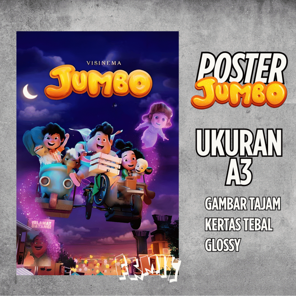 Poster Jumbo | Gambar Film Jumbo | Poster Film Jumbo | Film Jumbo | Kartun Jumbo | Gambar Kartun Jum