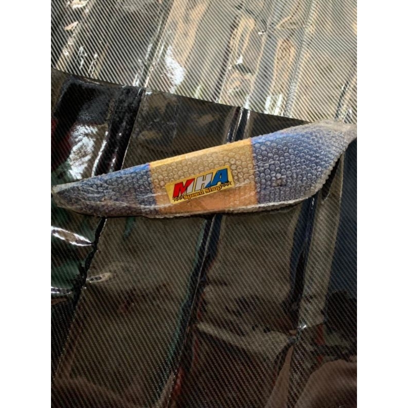 List Tameng Cover Knalpot Twotone Biru Gold Nmax 155