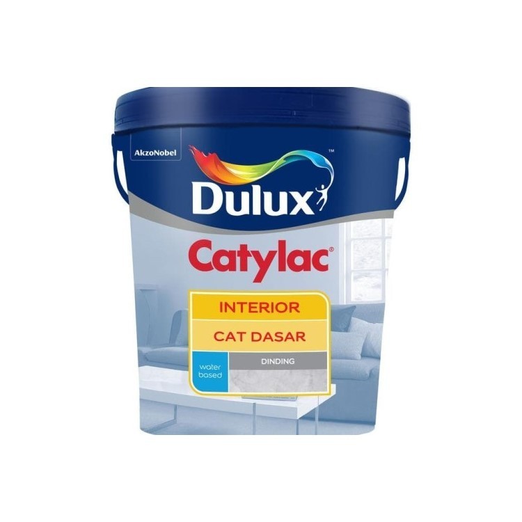 DULUX CAT DASAR 4KG INTERIOR/WALL SEALER/PRIMER INTERIOR DULUX CATYLAC / CAT DASAR DULUX