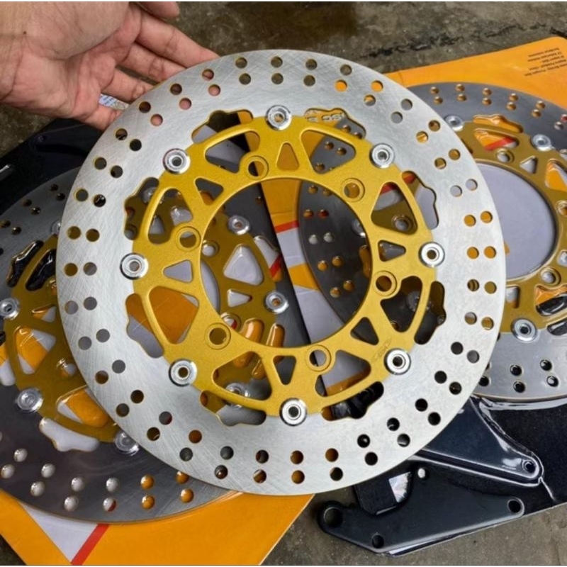 piringan disc copy psm & copy Tdr tiger old uk300 cakram depan megapro