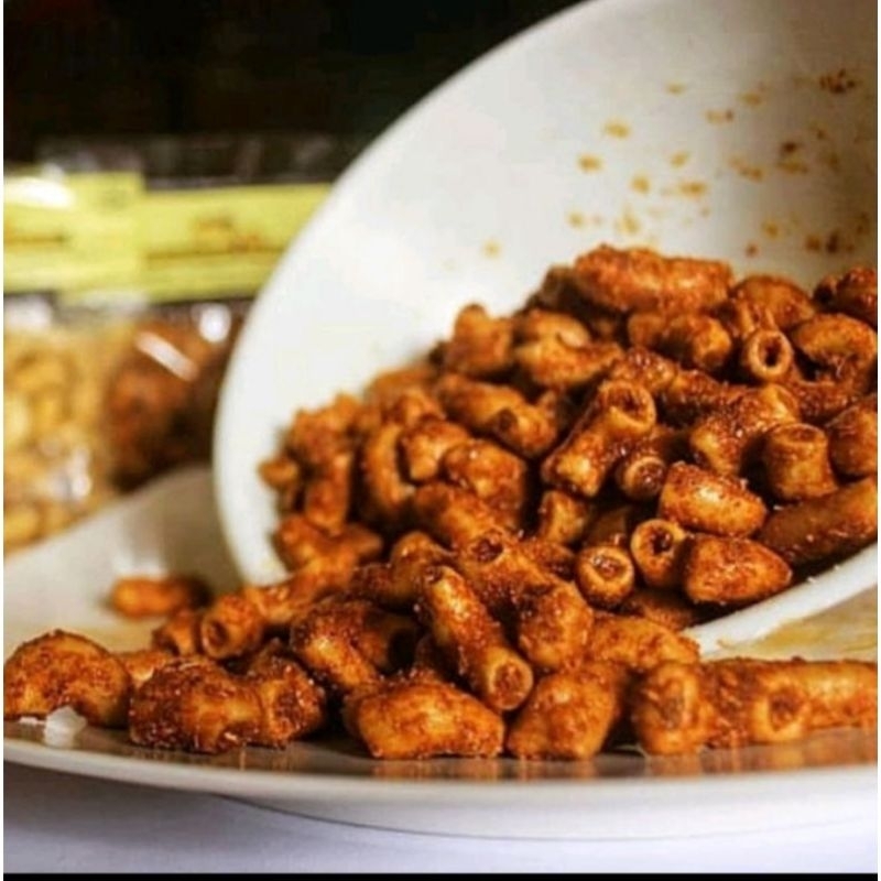 

Makaroni bantet pedas daun jeruk500g 1kg