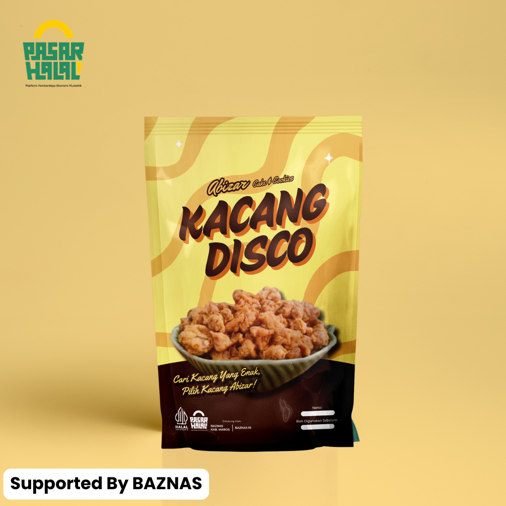

Kacang Disco Abizar - Kacang Pedas Gurih Renyah, Camilan Favorit