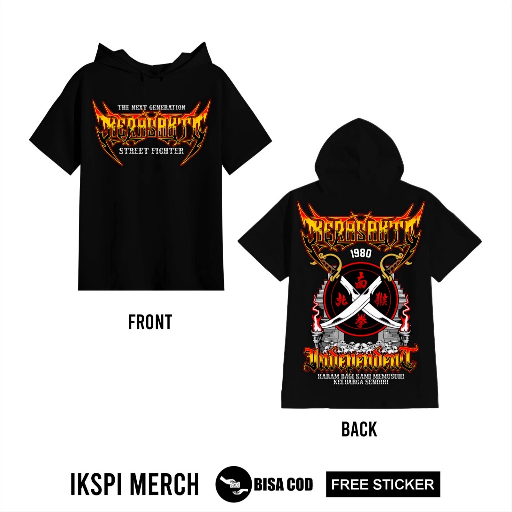 TS Hoodie Kerasakti 1980 Haram Bagi Kami Memusuhi Keluarga Sendiri