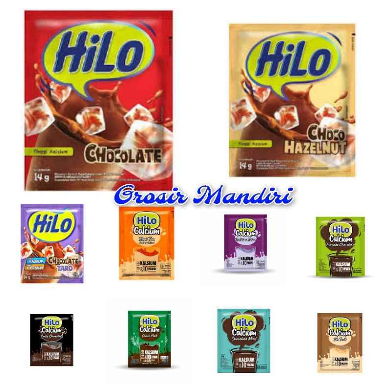 

HiLo Susu Renceng 14g – 1 Gantung Isi 10 Sachet | Minuman Serbuk Tinggi Kalsium & Vitamin