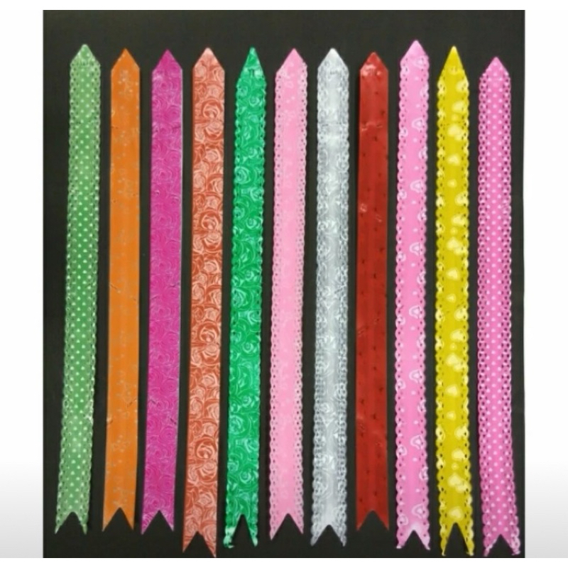 

Pita Tarik / Pita Serut 30mm Motif / Pita Souvenir