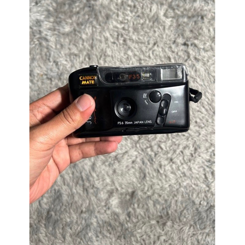 Kamera Analog Canon Nova Cam 1 - Kondisi Gambling | Flash Nyala + Bonus Pouch & Baterai