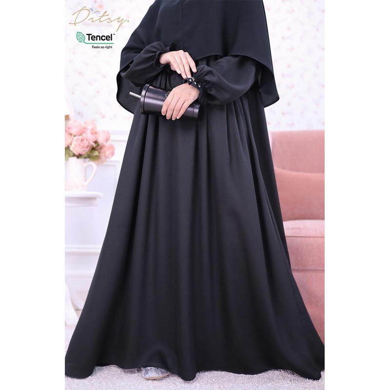 [SIAP KIRIM] NEARA BLACK SIZE XS S M L XXL BY DITSY EDISI MEI JULI 2025
