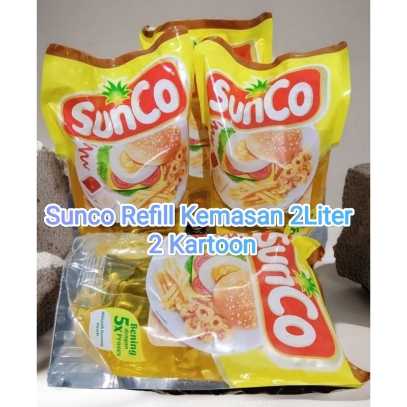 

Minyak Goreng Sunco 2 Kartoon (Kemasan Refill 2Liter)