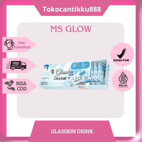 GLASSKIN DRINK MS GLOW | Glasskin Drink Minuman Pemutih MS Glow