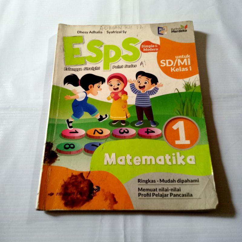 ESPS MATEMATIKA KELAS 1 SD