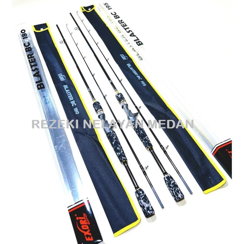 Joran Baitcasting EXORI Blaster BC 602 / 662 | Joran BC EXORI Murah Berkualitas