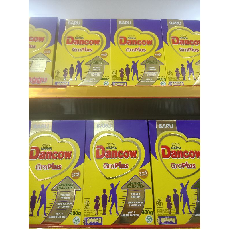 

Dancow GroPlus Yummy Vanilla 400gram